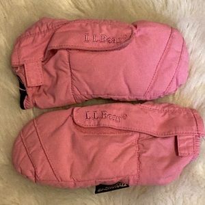 LL bean toddler mittens 24-36 months